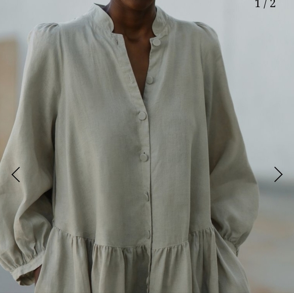 Morton Mac Linen Liesel Dress - Picture 2 of 11